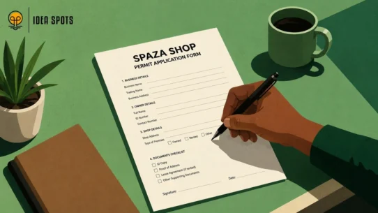Spaza Shop Permit Application Form