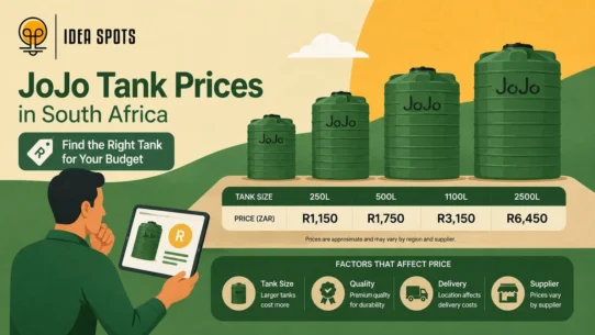 JoJo Tank Prices in South Africa