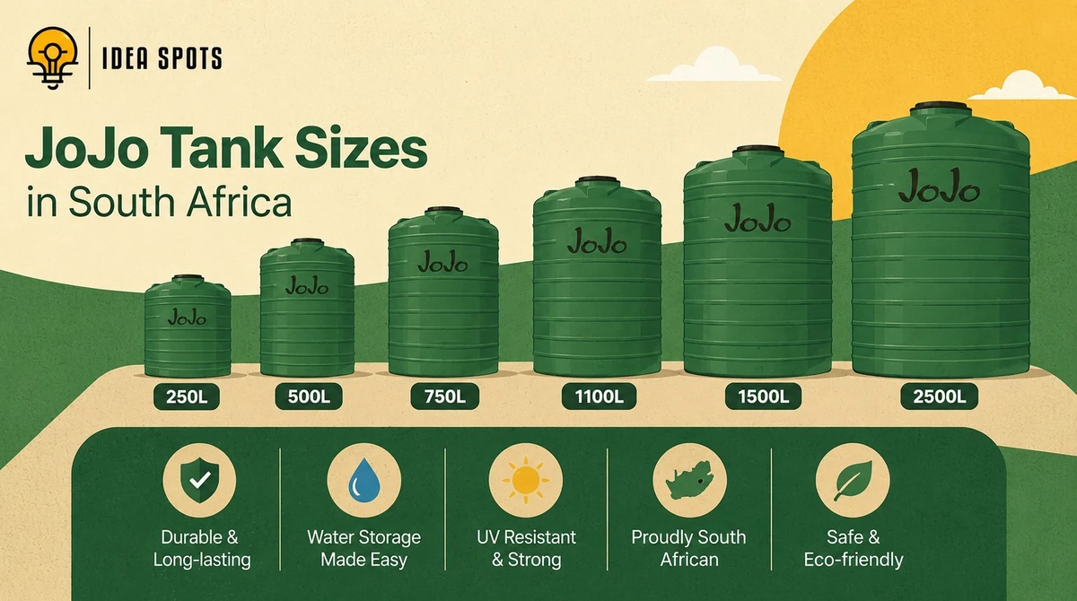 JoJo Tank Sizes in South Africa