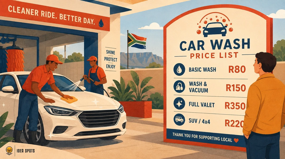 Car Wash Price List South Africa